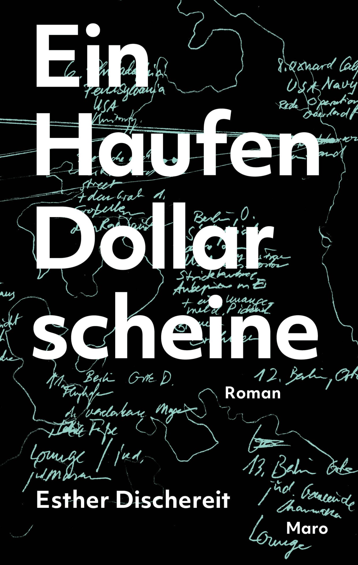 Coverabbildung des Titels "Ein Haufen Dollarscheine" von Esther Dischereit