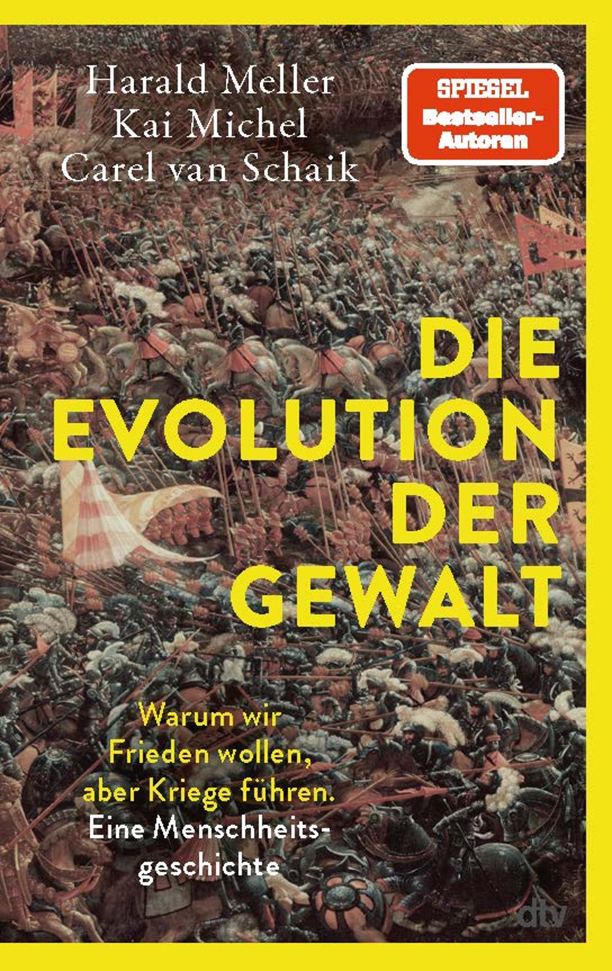 Coverabbildung von "Die Evolution der Gewalt" von Harald Meller, Kai Michel und Carel van Schaik